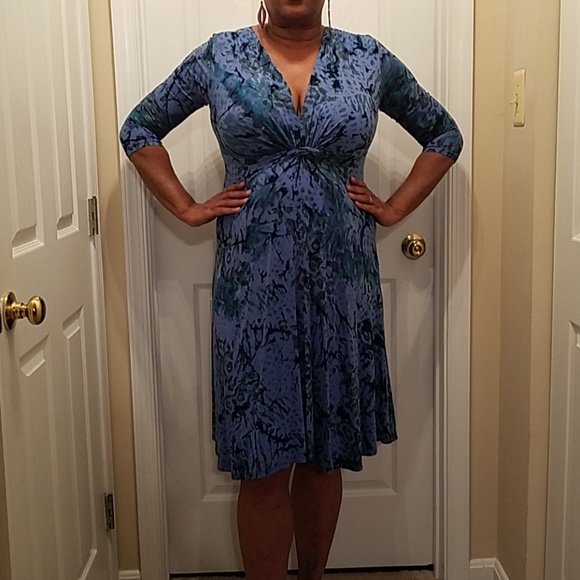 Dunia Dresses & Skirts - Dunia Medium long sleeve empire waist dress